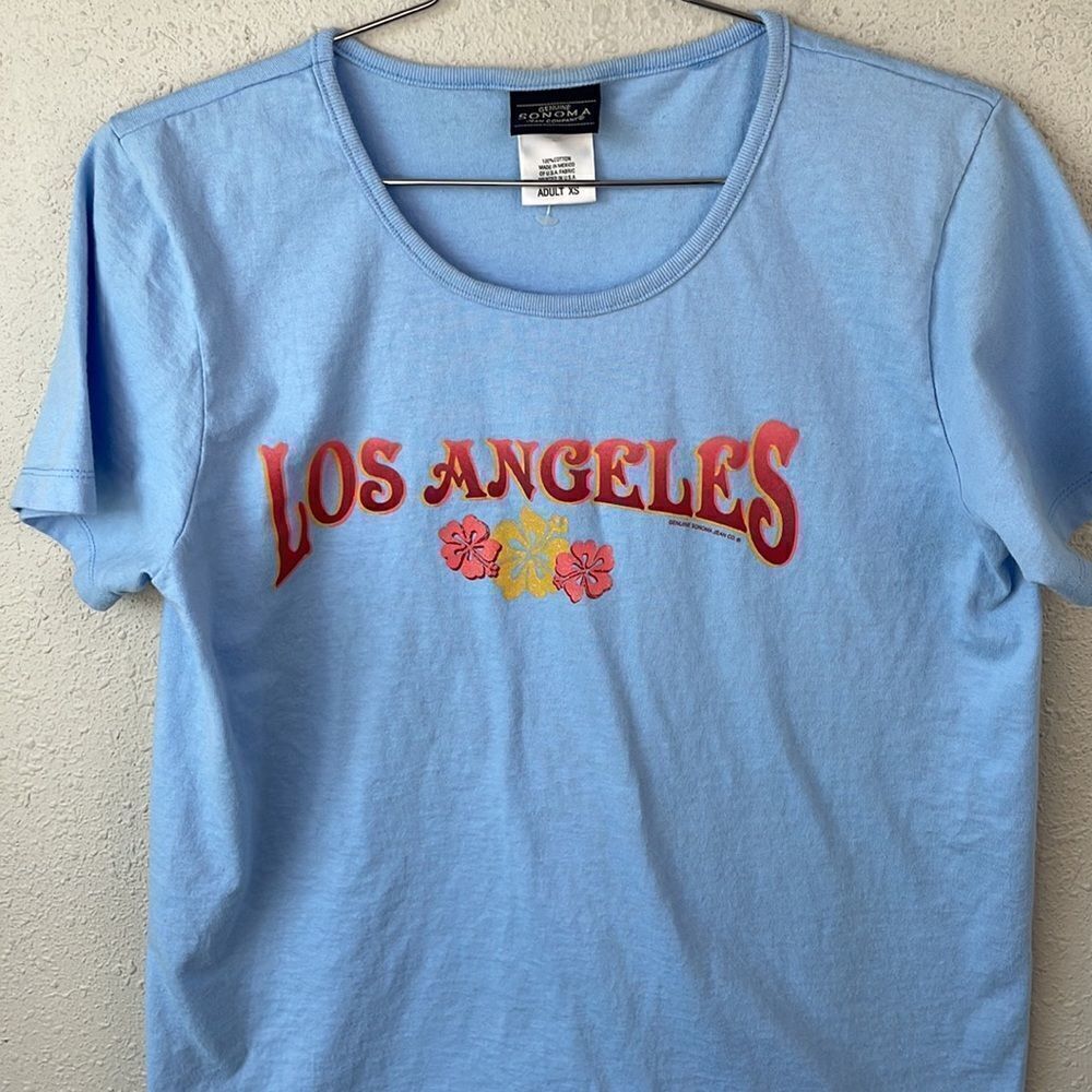 NWOT Sonoma Los Angeles T-Shirt Size XS - Picture 2 of 5